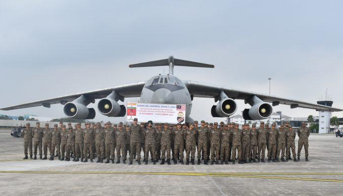 India-Malaysia joint military exercise