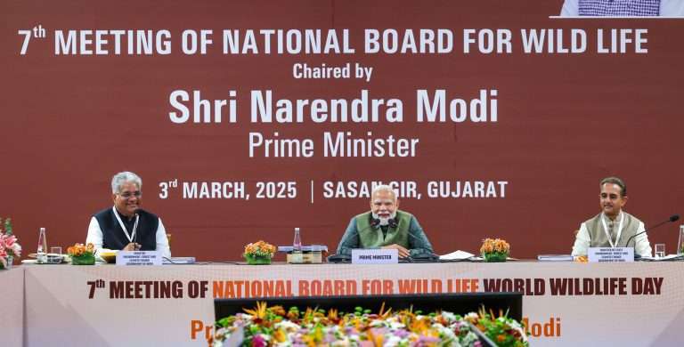 प्रधानमंत्री ने वन्यजीव संरक्षण के प्रयासों की सराहना की!