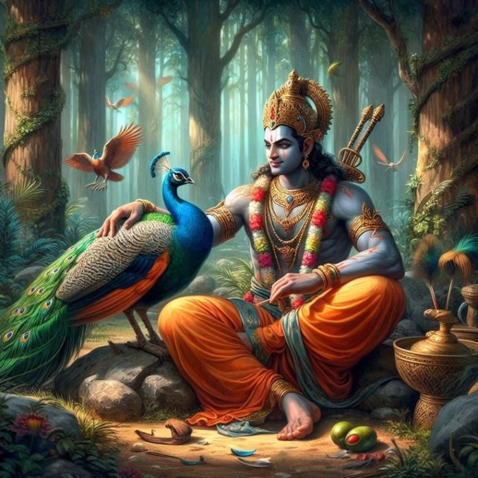 #SanatanDharma, #ShriKrishna, #PeacockFeather, #SanatanVichar, #SanatanSanskriti, #KrishnaBhakti, #SanatanLeela,