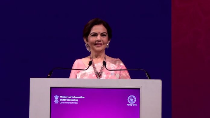 India is ready to dominate the world's content, fashion and spirituality - Nita Ambani