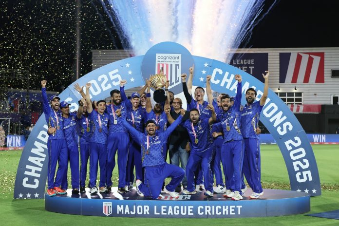 MI New York won the title of Major League Cricket 2025