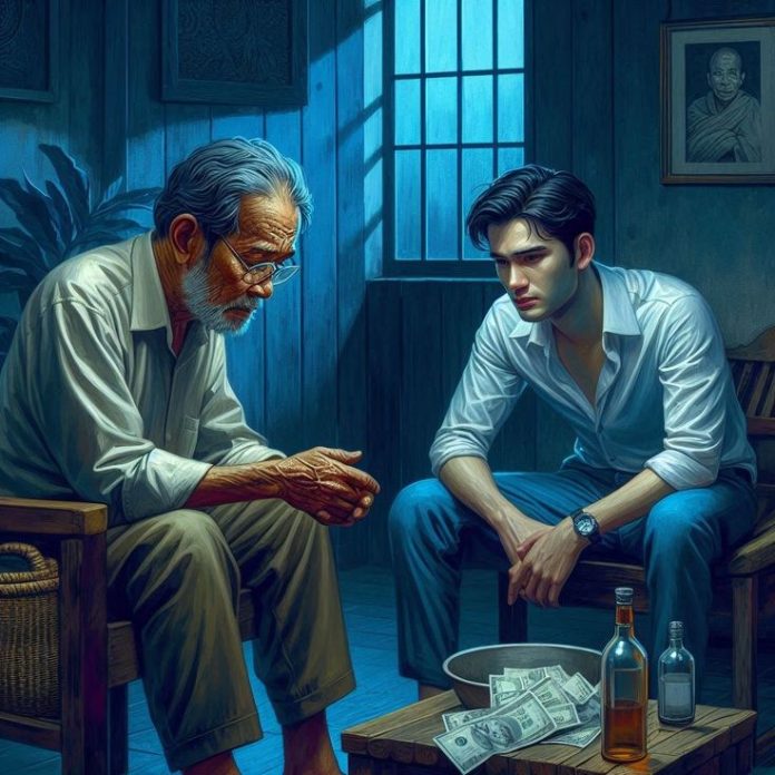 Kept his father alive on paper, kept taking his dead father's pension for years