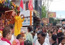ऋषिकेश में भगवान जगन्नाथ की भव्य रथ यात्रा, ‘हरे राम हरे कृष्णा’ के जयघोष से गूंजी योगनगरी