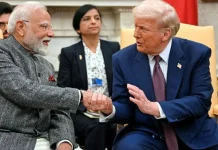 दिवाली पर अमेरिकी राष्ट्रपति ट्रंप ने पीएम मोदी को दी शुभकामनाएं