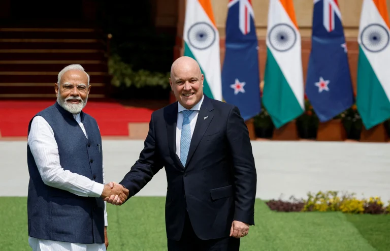 भारत–न्यूजीलैंड FTA की ओर बड़ा कदम, द्विपक्षीय व्यापार दोगुना करने पर सहमति