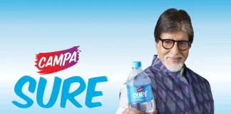 ‘CampaSure’ वॉटर के ब्रांड एंबेसडर बने अमिताभ बच्चन, हर भारतीय तक स्वच्छ और सुलभ पेयजल पहुंचाने की दिशा में बड़ा कदम!