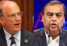 Business की दुनिया के दो दिग्गज एक साथ, JioBlackRock इवेंट में भारत की विकास क्षमता पर मुकेश अंबानी और लैरी फिंक का भरोसा!