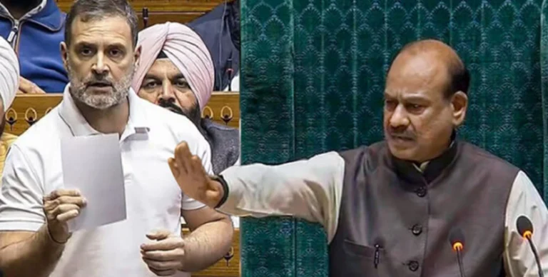 स्पीकर ओम बिरला के खिलाफ अविश्वास प्रस्ताव पर उठा सवाल, राहुल गांधी के हस्ताक्षर न होने पर कांग्रेस ने दी सफाई