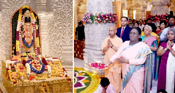 DroupadiMurmu हिंदू नववर्ष के इस खास मौके पर राष्ट्रपति द्रौपदी मुर्मू का अयोध्या दौरा देश की आस्था और संस्कृति के प्रति सम्मान का प्रतीक है।