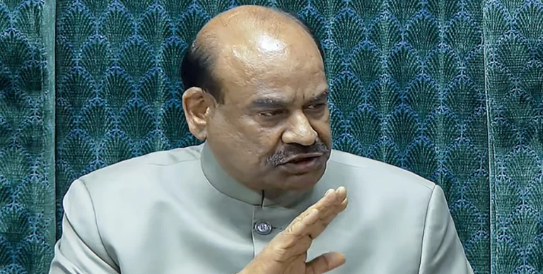 अविश्वास प्रस्ताव पर हंगामे के बीच स्पीकर ओम बिरला सख्त, बोले सदन नियमों से चलता है