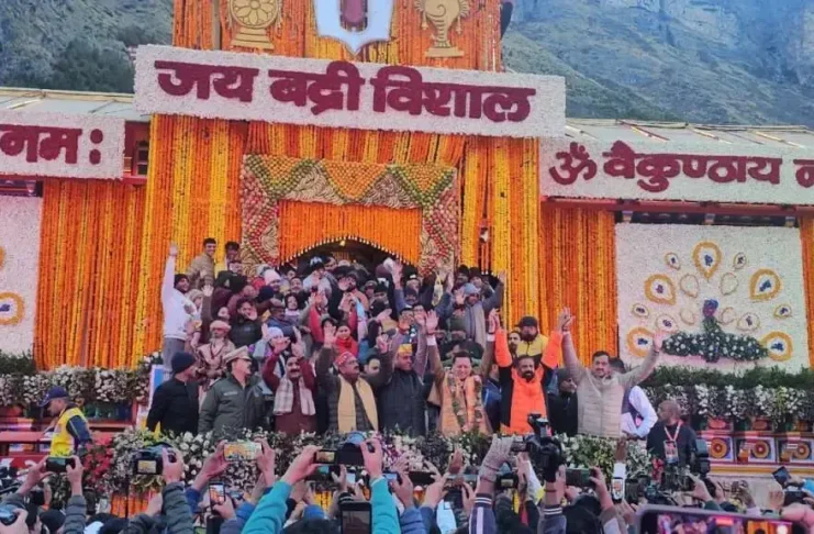 बद्रीनाथ धाम के कपाट खुले, जय बद्री विशाल के जयघोष से गूंजा देवभूमि उत्तराखंड
