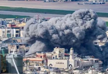 ईरान-इस्राइल युद्ध : अल्बोर्ज में तबाही, 18 की मौत, एयरपोर्ट और रिहायशी इलाकों पर हमले