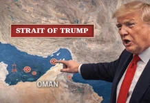 होर्मुज को ट्रंप स्ट्रेट बताने से मचा विवाद, वैश्विक कूटनीति में नई बहस