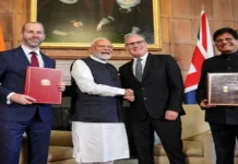 भारत-ब्रिटेन मुक्त व्यापार समझौता (FTA) आज से लागू, 99% भारतीय निर्यात को मिलेगा ड्यूटी-फ्री प्रवेश