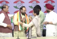 जुबिन नौटियाल के पिता राम शरण नौटियाल कांग्रेस में शामिल